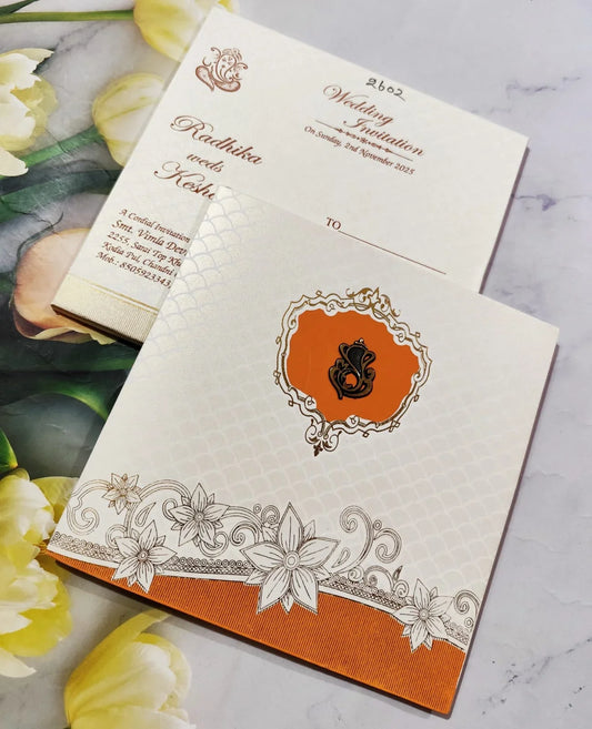 Gulshan Card Collection Designer Wedding Invitation Card (Pack of 50) VDV