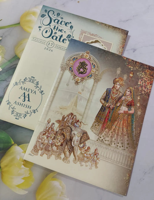 Gulshan Card Collection Designer Wedding Invitation Card (Pack of 50) AC 1125/41