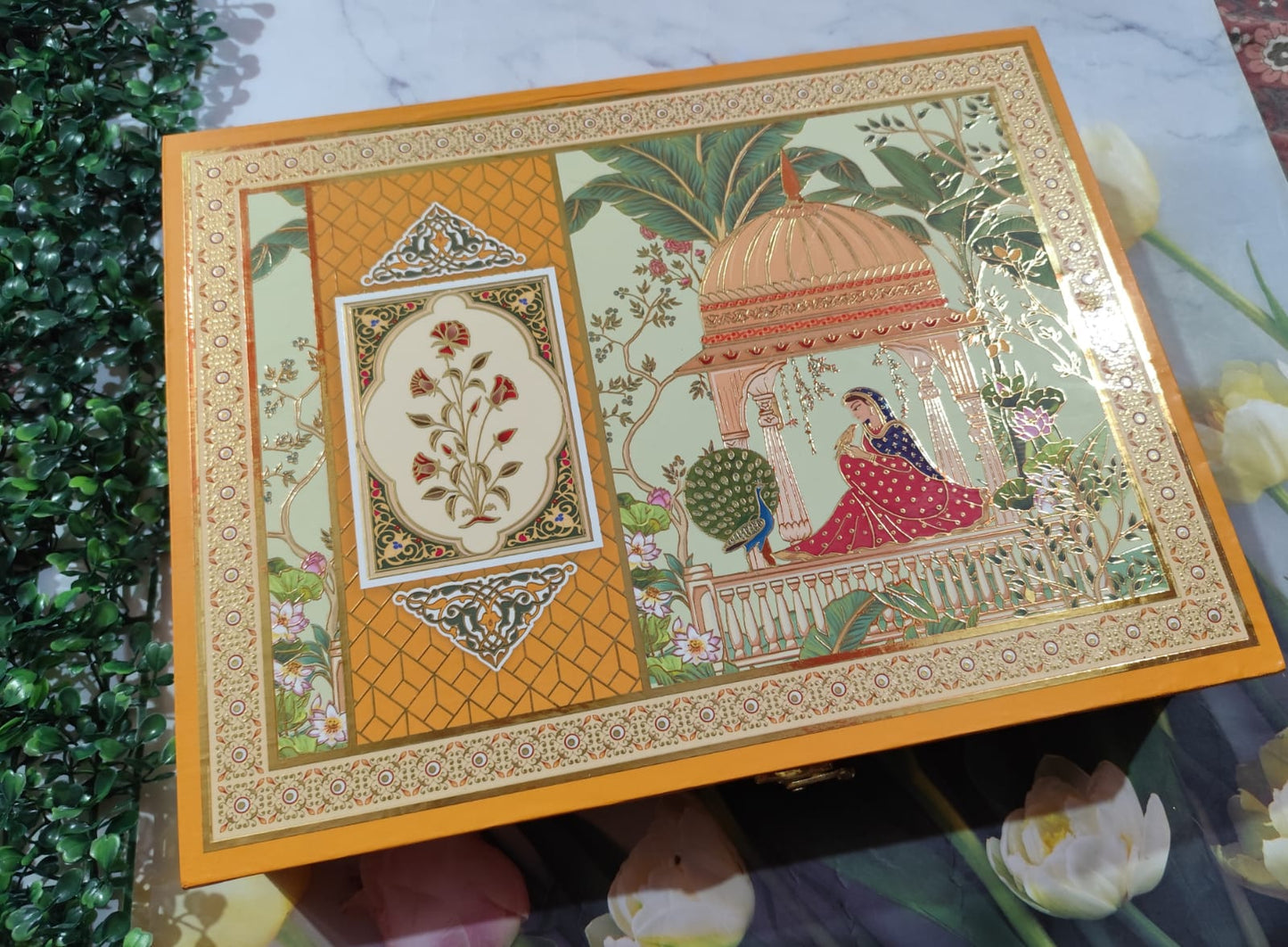 Gulshan Card Collection Designer Bhaji Box (Pack of 10)