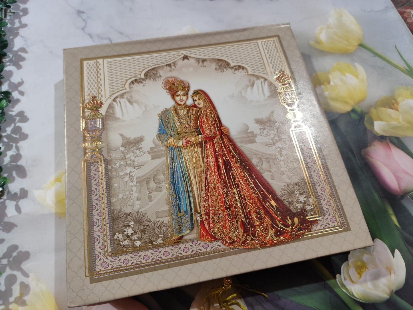 Gulshan Card Collection Designer Bhaji Box (Pack of 10)