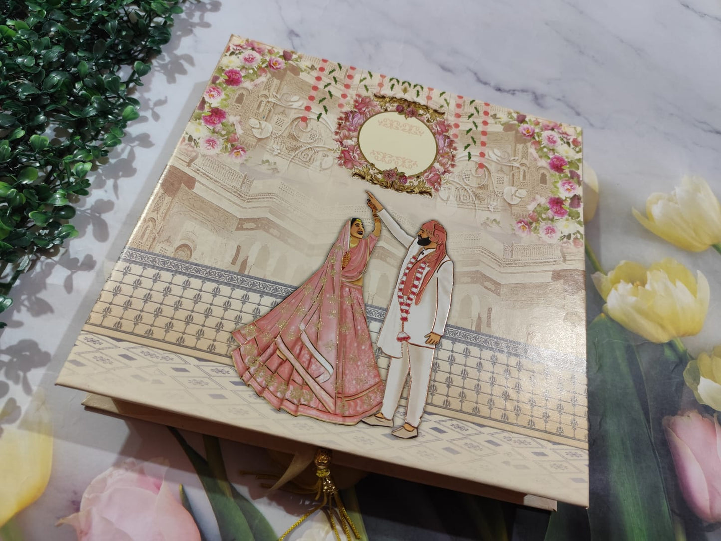 Gulshan Card Collection Designer Bhaji Box (Pack of 10)