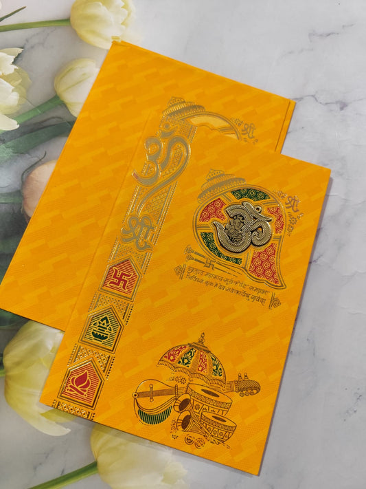 Gulshan Card Collection Designer Wedding Invitation Card (Pack of 50) SU