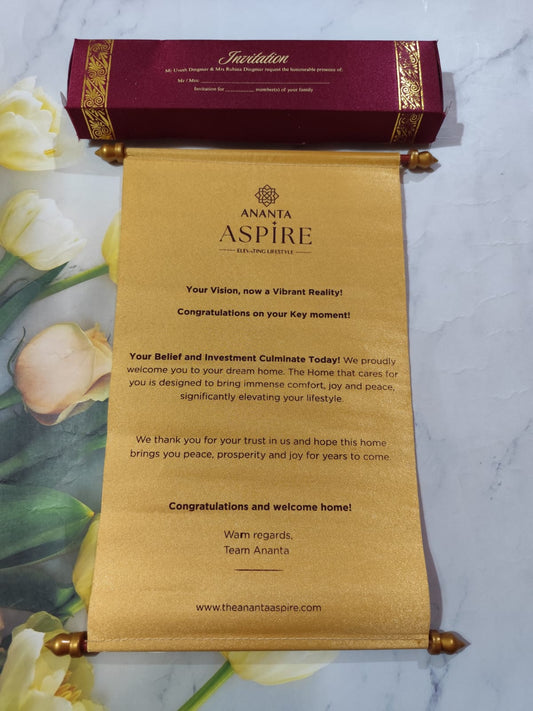 Gulshan Card Collection Designer Wedding Invitation Card (Pack of 50)