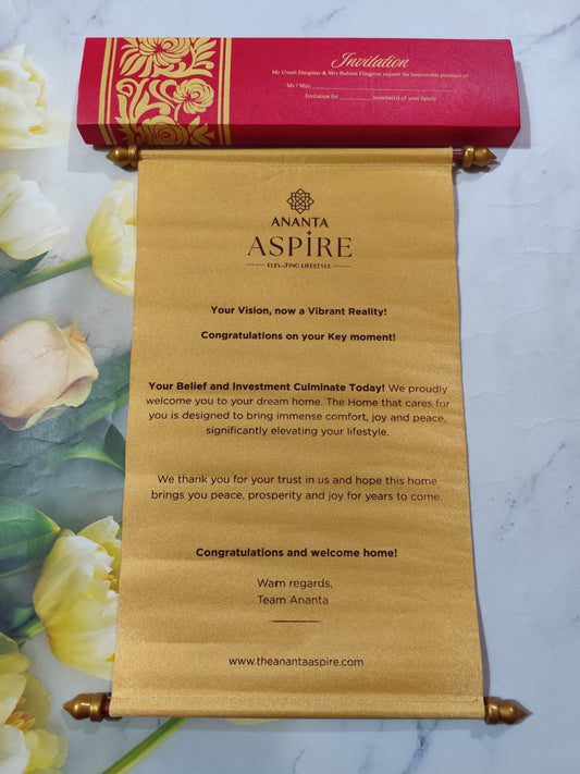 Gulshan Card Collection Designer Wedding Invitation Card (Pack of 50)