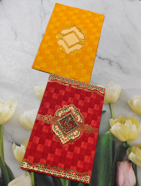 Gulshan Card Collection Designer Wedding Invitation Card (Pack of 50)