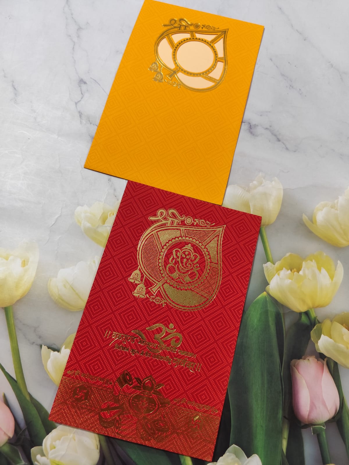 Gulshan Card Collection Designer Wedding Invitation Card (Pack of 50) FT