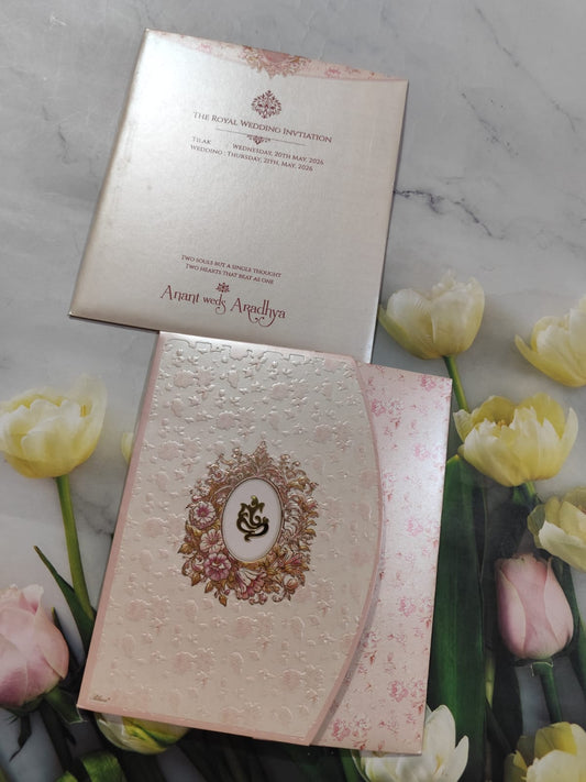 Gulshan Card Collection Designer Wedding Invitation Card (Pack of 50) RD