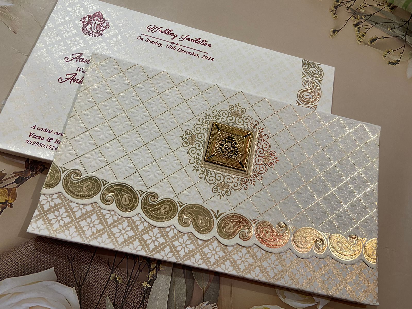 Pressed Blossoms - Pink